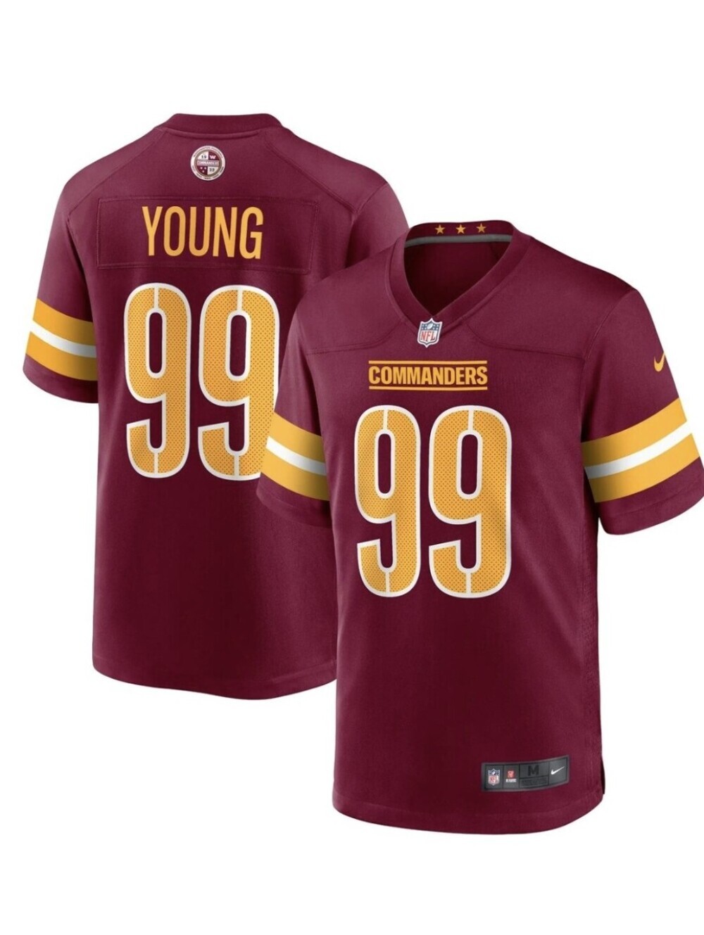 NWT Nike Men's NFL Washington Commanders Game Jersey 99 Chase Young XXL